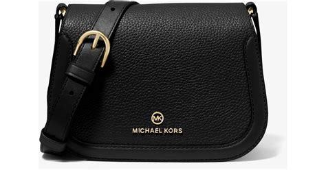 michael kors pebbled leather handbag|Michael Kors extra small crossbody.